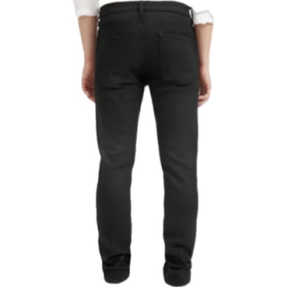 Everlane The Slim Fit Jean NWT 31x30 Black Low Stretch Denim Casual Grunge Goth - Picture 2 of 15